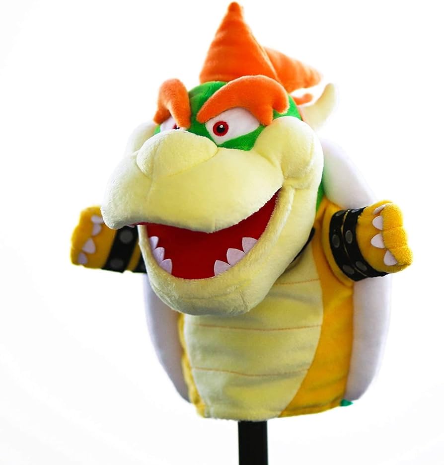 Amazon.co.jp: Bowser Puppet (Super Mario) : おもちゃ